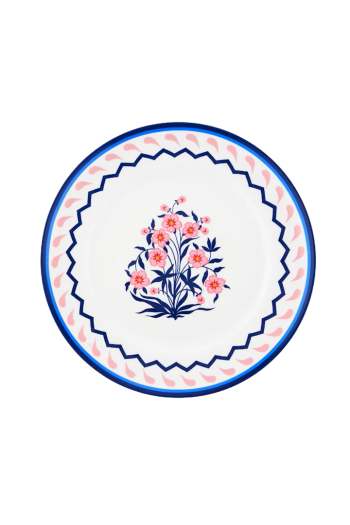 Jaipur printed porcelain dinner plate 2pc 27cm 