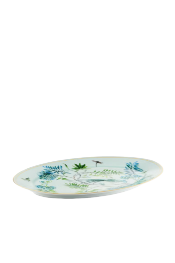 Secret Garden printed porcelain platter 39cm 