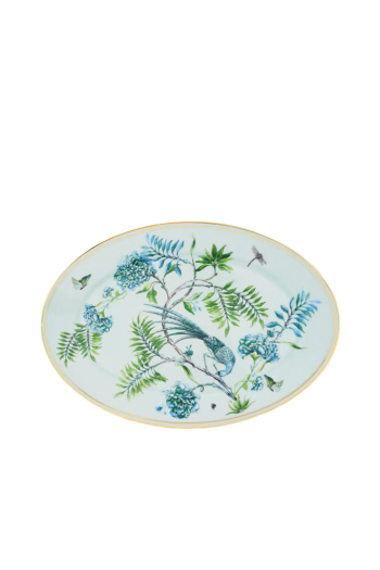 Secret Garden printed porcelain platter 39cm 