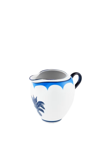 Jaipur printed porcelain creamer x 2