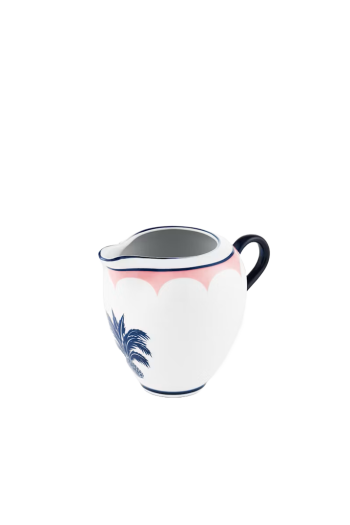Jaipur printed porcelain creamer x 2 