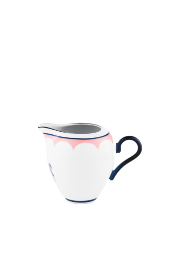 Jaipur printed porcelain creamer x 2 