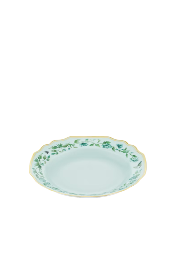 Secret Garden printed porcelain soup plate 2pc 23cm