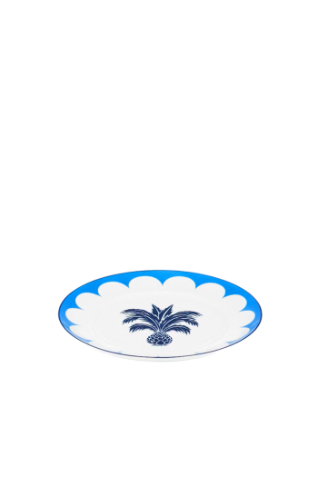 Jaipur printed porcelain dessert plate 2pc 21cm