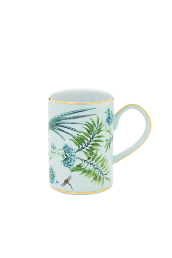 Secret Garden printed porcelain mug 35cl