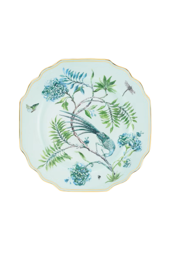 Secret Garden printed porcelain dinner plate 2pc 27cm