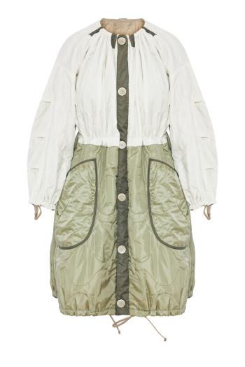 Parachute Quilt Parka reversible