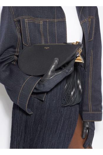 Le Demi-Couer leather shoulder bag 