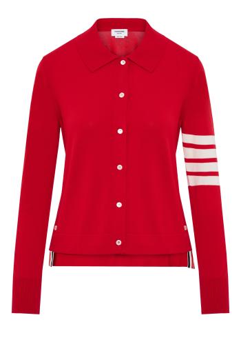 Striped Cotton 4-Bar Shirt