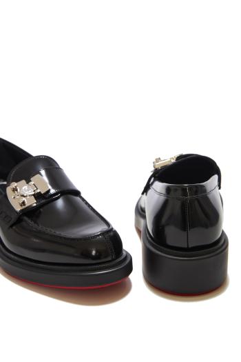 Urban Moc embellished leather loafers 