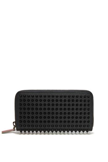 Panettone embellished leather wallet 