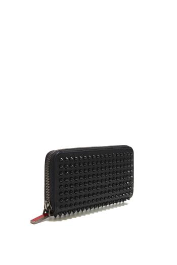Panettone embellished leather wallet 