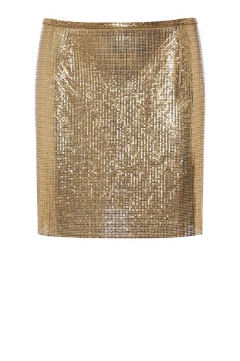 Hot Mix chainmail mini skirt 