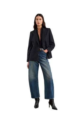 Otis cotton barrel-leg jeans 