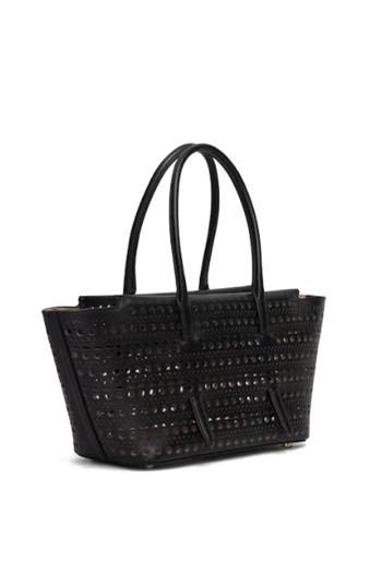 New Mina 20 cutout leather top handle bag