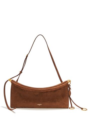 East West medium suede tote 