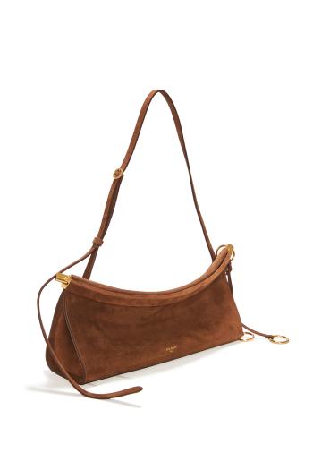 East West medium suede tote 