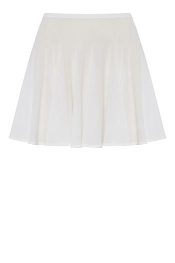 Knitted skater mini skirt 