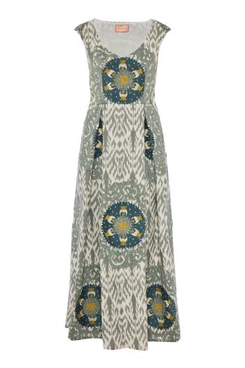 Guenda embroidered midi dress 