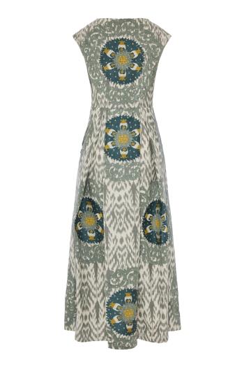 Guenda embroidered midi dress 