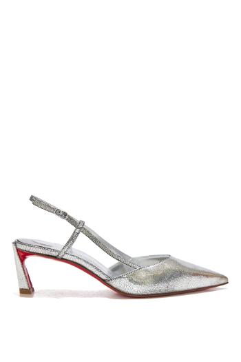 Condoroline 55 laminated leather pumps 