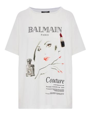 Beauty printed cotton T-shirt 