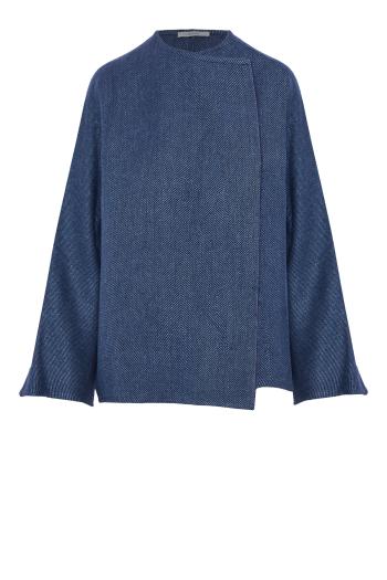 Kimono linen denim jacket 