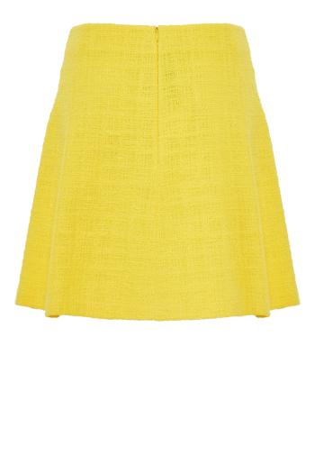 Bouclé mini skirt 