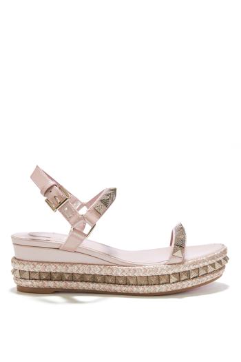 Pyraclou 60 embellished leather sandals 