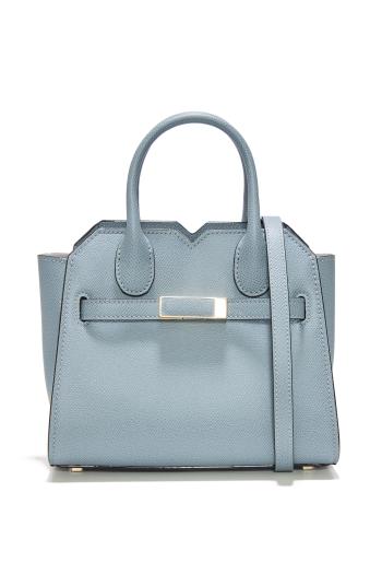 Milano micro textured-leather tote