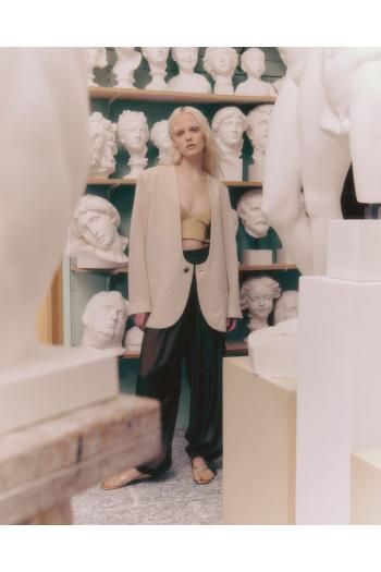 Cotton-blend jacket 