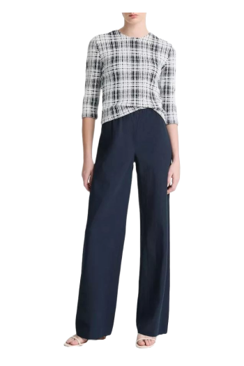 Cotton and linen pants 