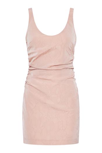 Gisele printed crepe mini dress