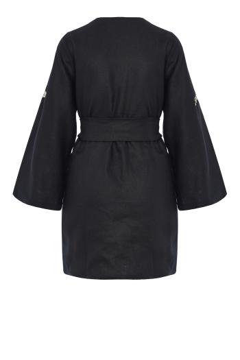 Joaquina embroidered linen tunic 