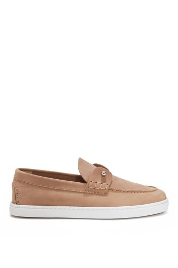 Chambeliboat Boat Shoes- Reversed leather -  Lionne