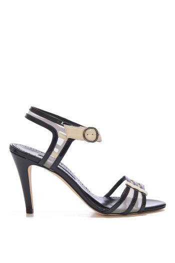 Chaam 90 PVC and leather sandals 
