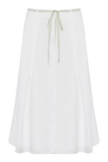 Canvas Tape Cotton Skirt