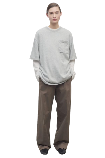 Alfidis cotton-poplin pants