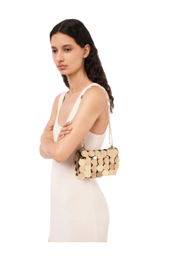 Sparkle nano paillette shoulder bag 