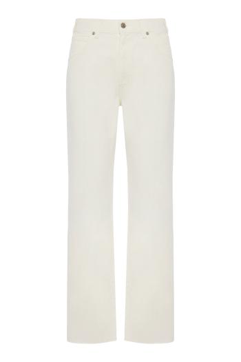 Calla cotton high-rise jeans 