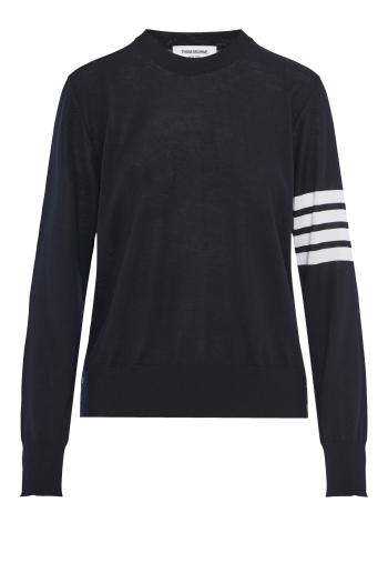 Intarsia wool sweater