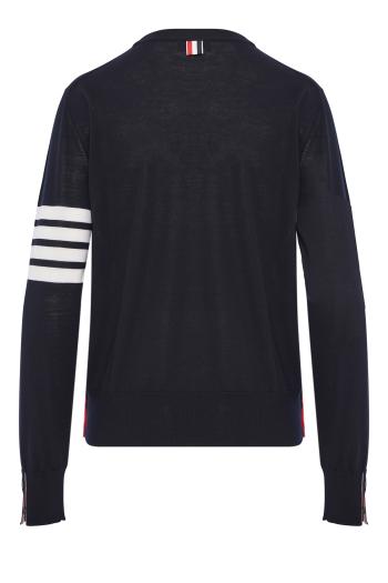 Intarsia wool sweater