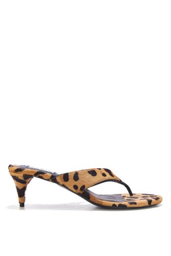 Infradito thong calf-hair 55 mules 