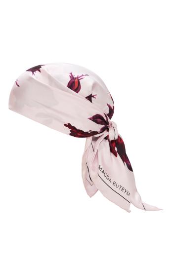 Bloom silk scarf