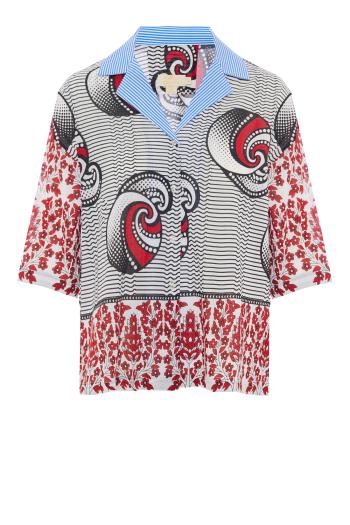Salama printed cotton shirt 
