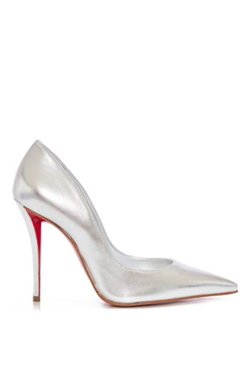 Miss Z 100 metallic leather pumps 