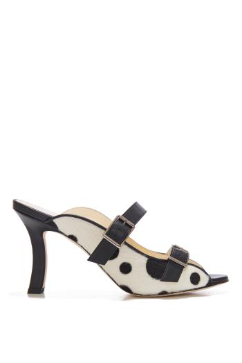 Brutus 90 calf-hair sandals 