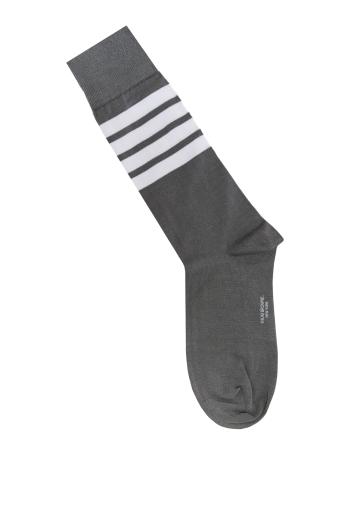 Lightweight cotton 4-bar over the calf sock