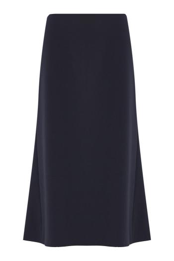 Wool-blend midi skirt 