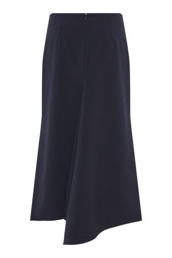 Wool-blend midi skirt 